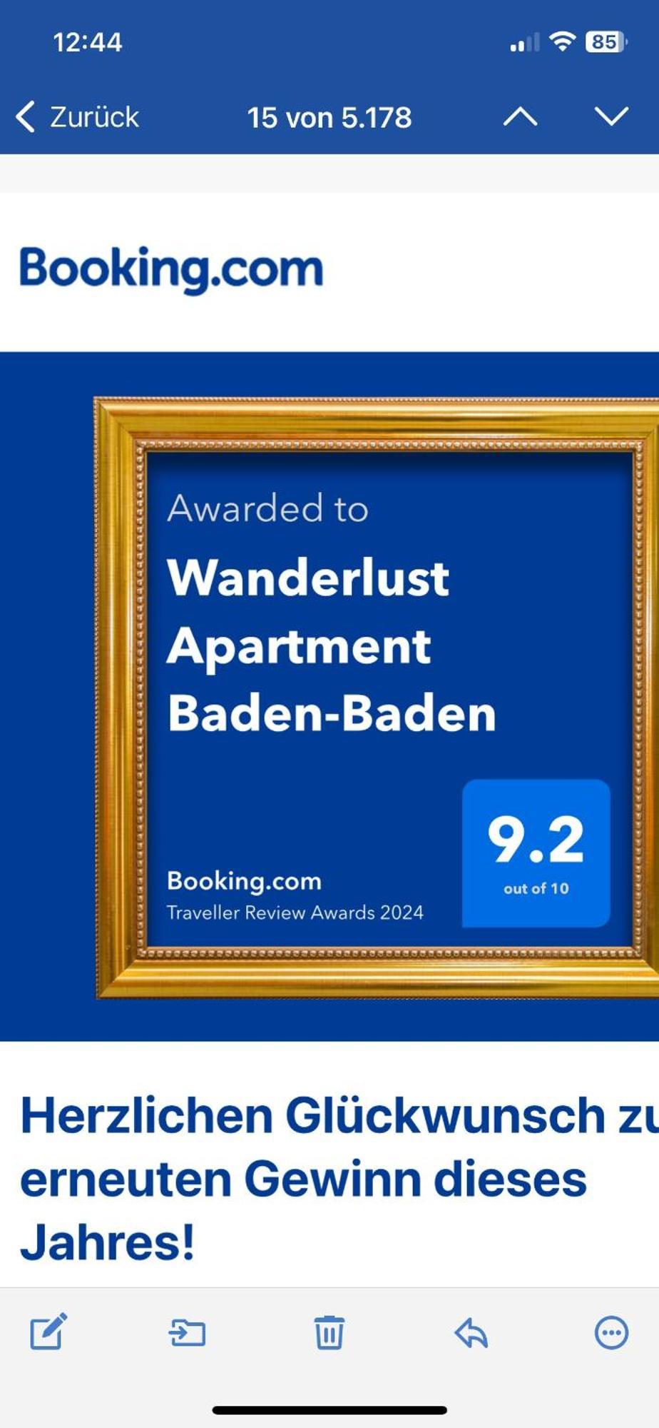 Wanderlust Apartment Baden-Baden Ngoại thất bức ảnh